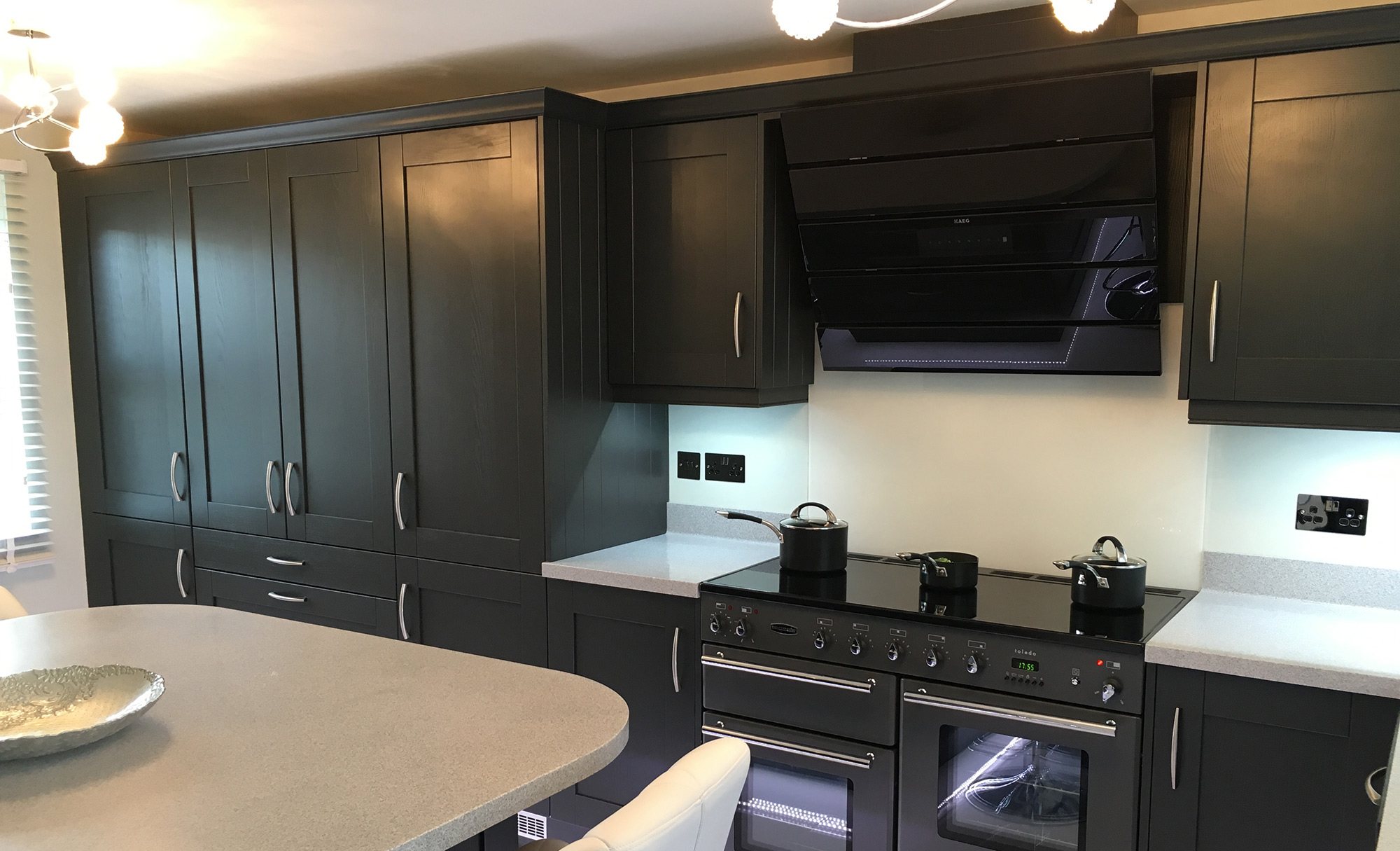 Contemporary Madison Painted Kitchen by Define Kitchens