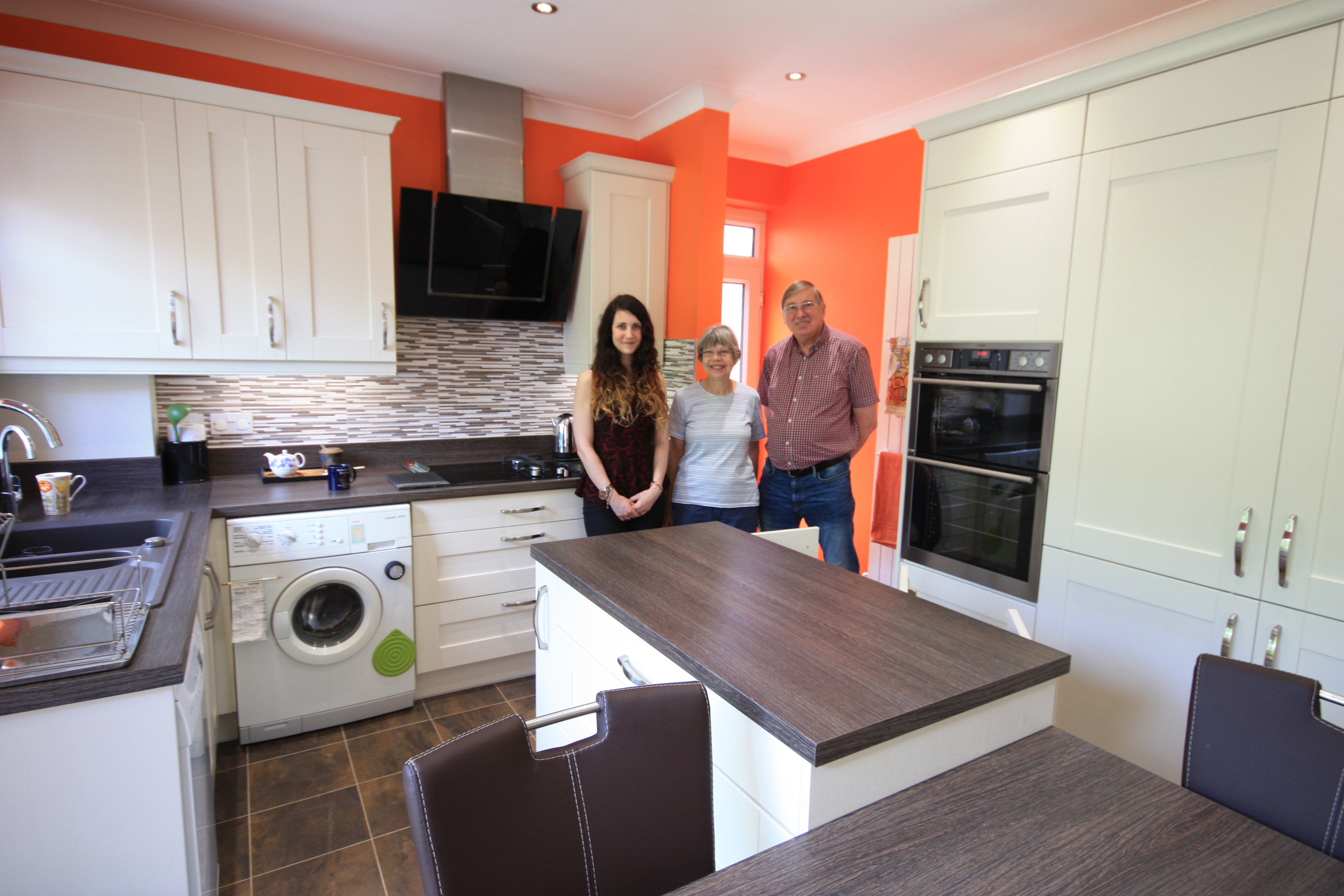 Madison Ivory Kitchen for Mr Grigg & Mrs Proctor of Cuxton, Kent